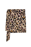 Thumbnail for Leopard Mini Jaspre Skirt