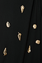 Black Shell Midi Leia Dress