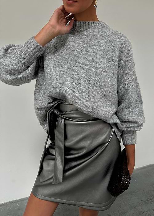Grey Copenhagen Knit Jumper