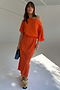Orange Tilly Dress