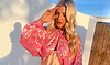 Pink Jacquard