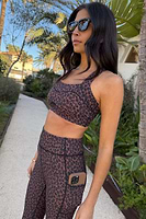Thumbnail for Leopard Sports Bra