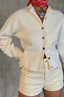 Thumbnail for caption_Model is 5ft7” and wears size M