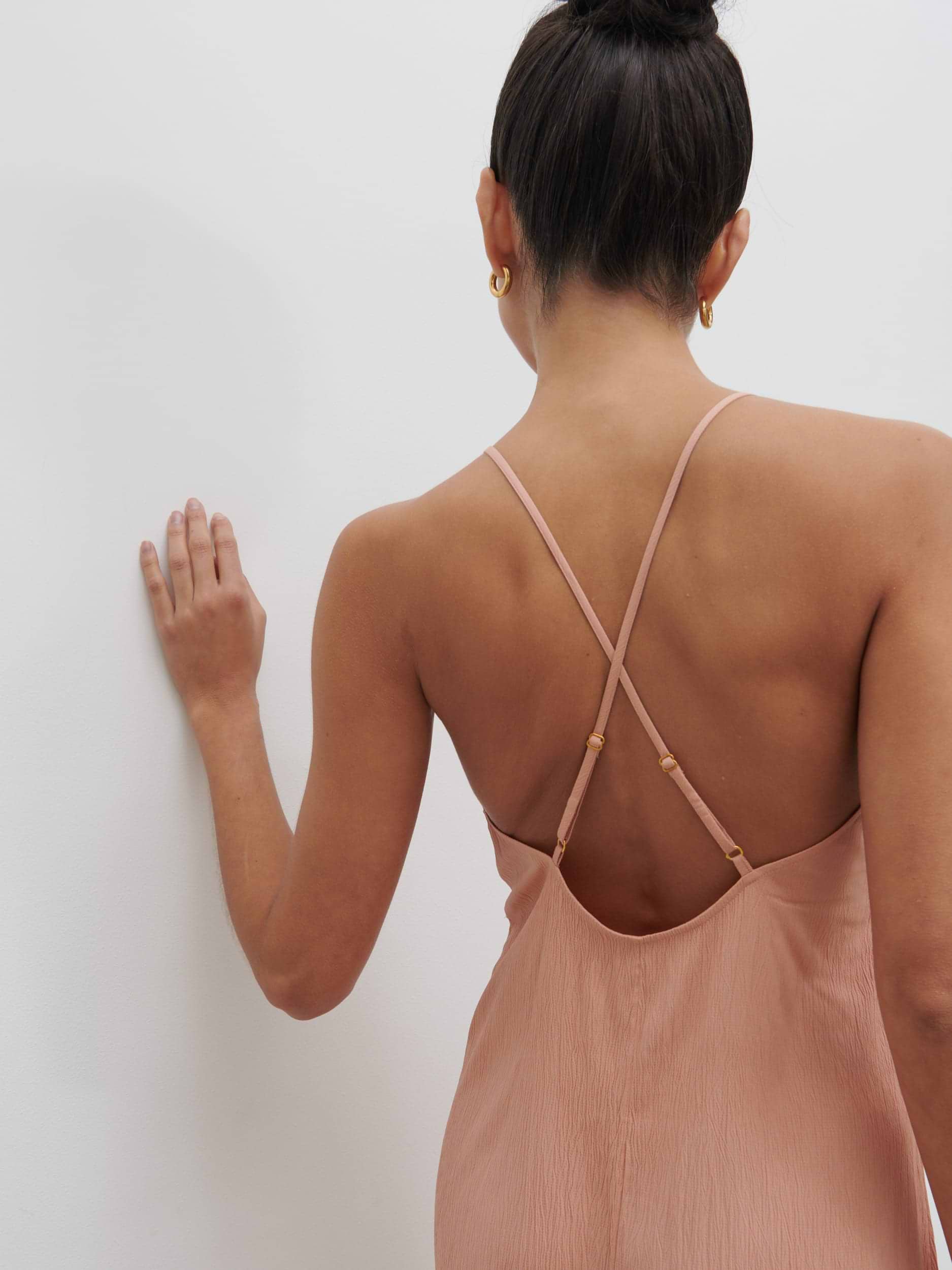 Davina Maxi Dress - Dusty Rose