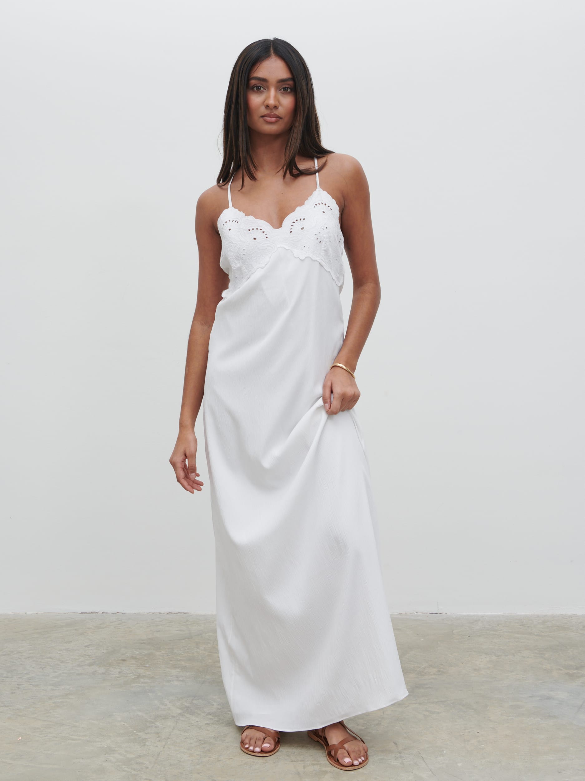Davina Maxi Dress - Cream