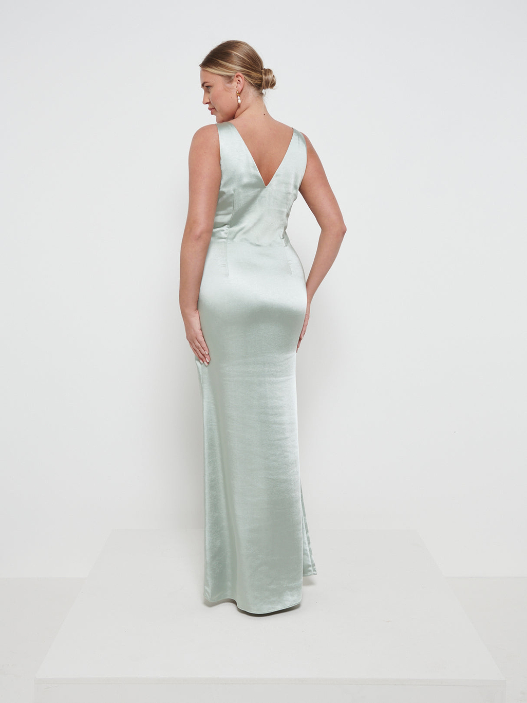 Esmee Maxi Bridesmaid Dress - Matte Sage