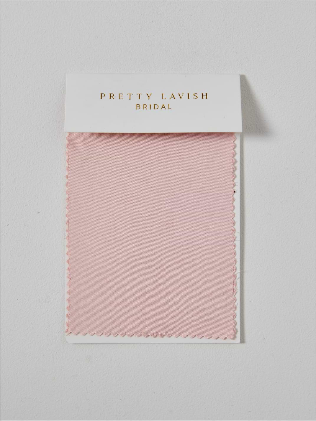 Matte Satin True Blush Bridesmaids Swatch
