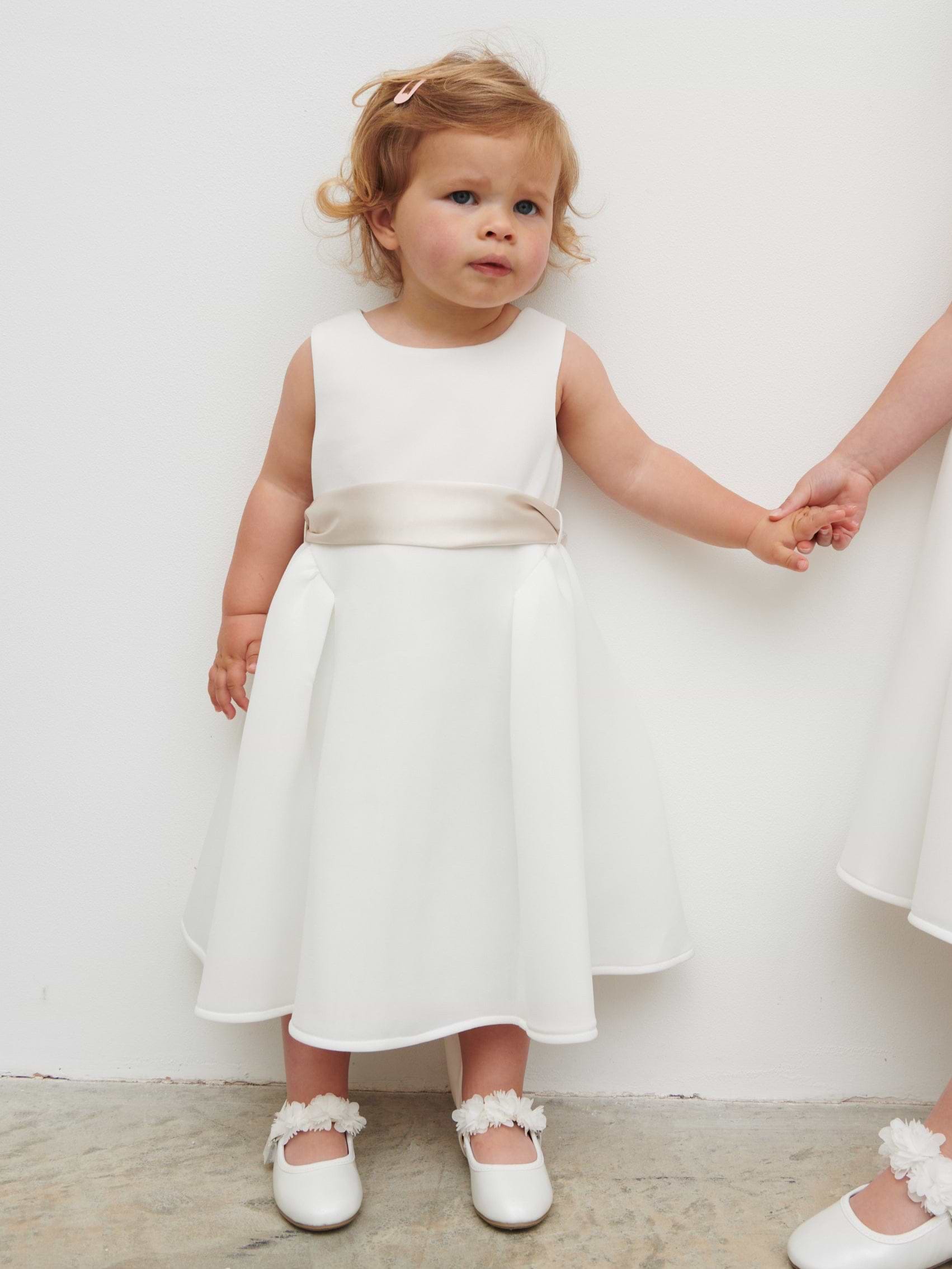 Satin Sash - Champagne