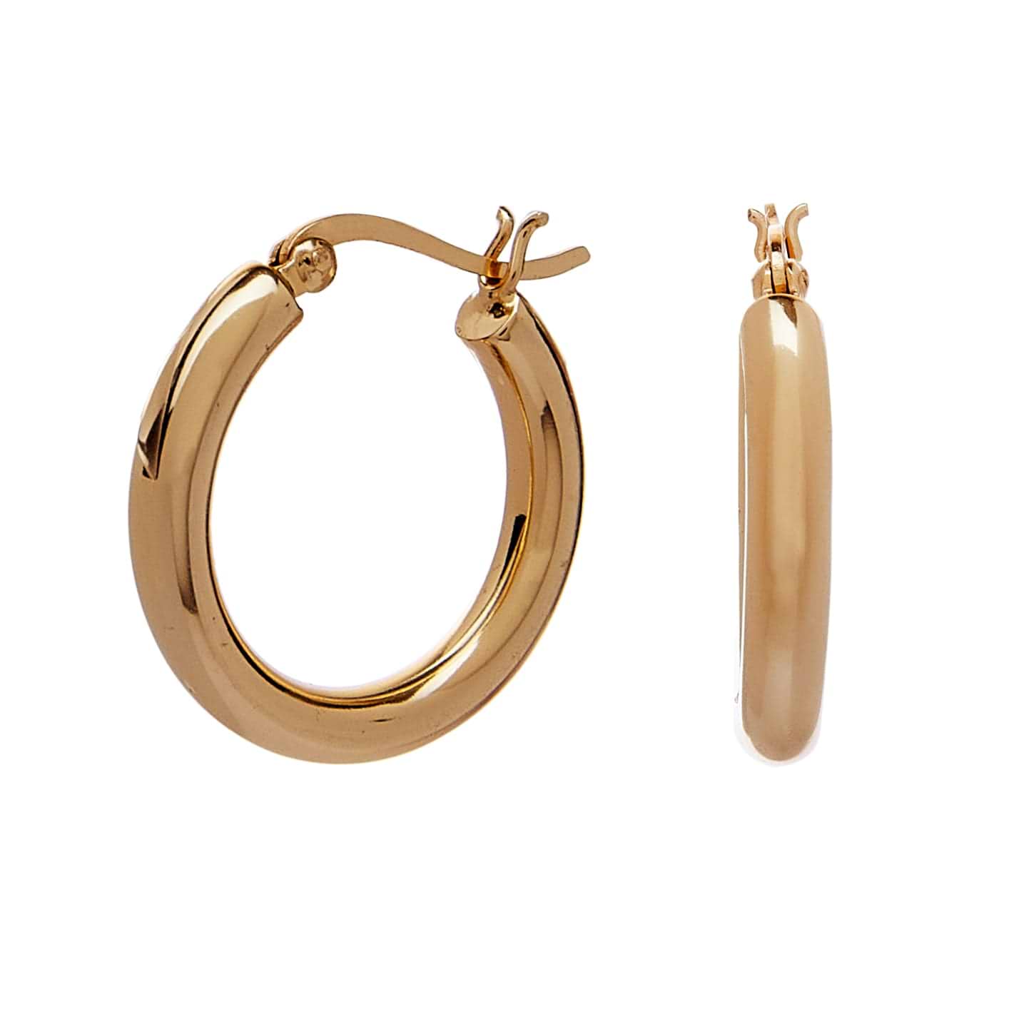 Eshe Everyday Earrings - Recycled Silver Gold Plated