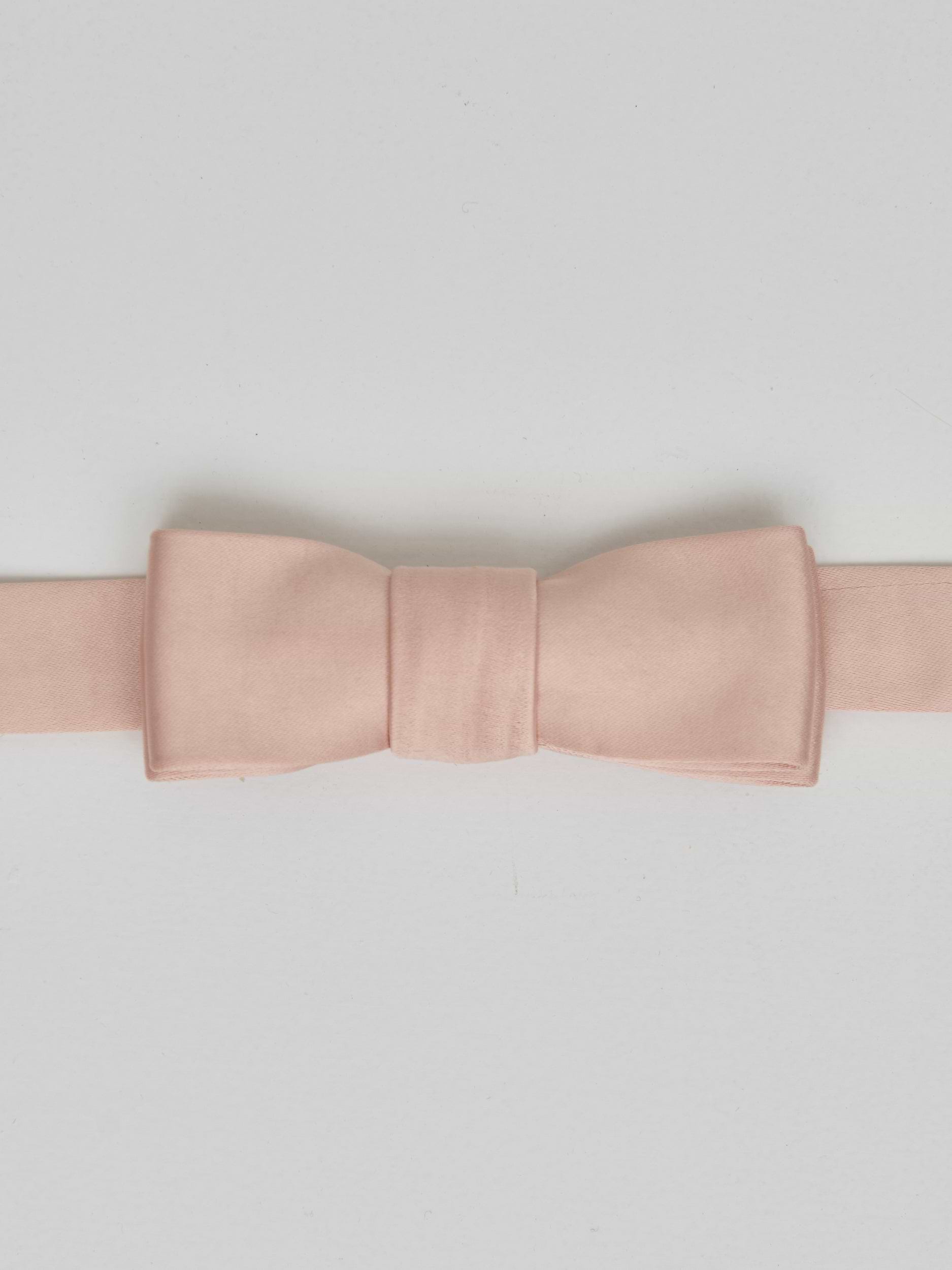 Satin Children's Bow Tie - Blush