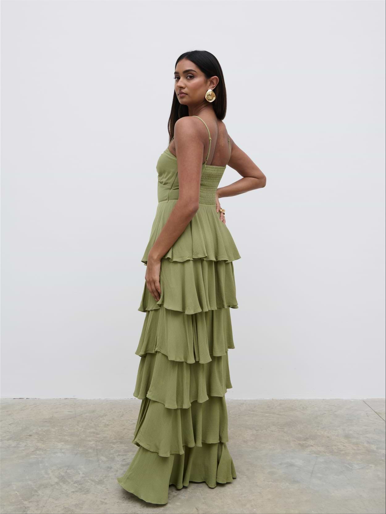Sidney Maxi Dress - Olive