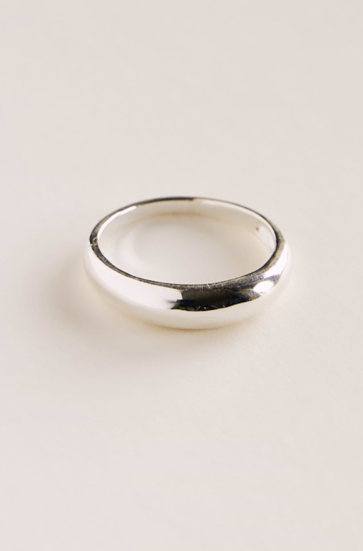 Bague Renetta Fine Band - Argent Recyclé